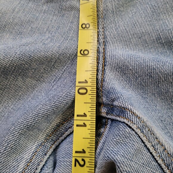 Vintage Tommy Hilfiger Hipster Blue Jean Capris Misses 18 - Picture 7 of 10